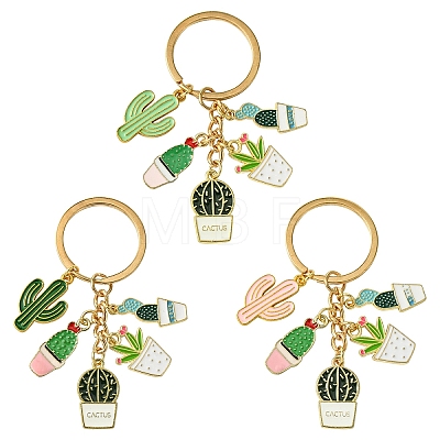 Alloy Enamel Keychain KEYC-YW00073-01-1