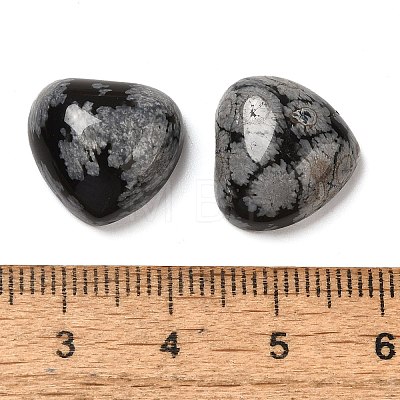 Natural Snowflake Obsidian Cabochons G-F776-02A-05-1