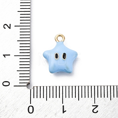 Alloy Enamel Charms ENAM-E362-11B-1