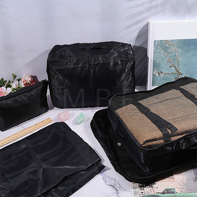 8Pcs Polyester Travel Toiletry Bags ABAG-WH0046-118B-1