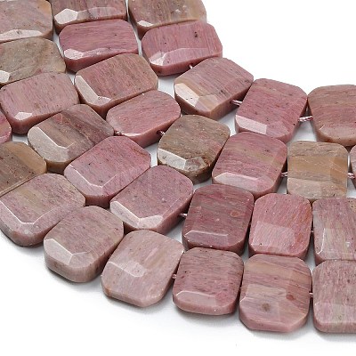 Natural Rhodonite Beads Strands G-C285-A05-01-1