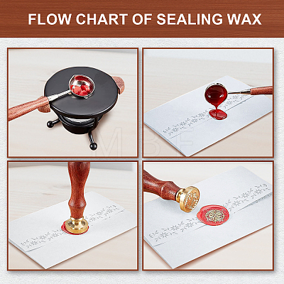 Wax Seal Stamp Set AJEW-WH0208-755-1