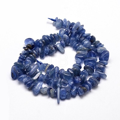 Natural Kyanite/Cyanite/Disthene Chip Beads Strands G-E271-78-1