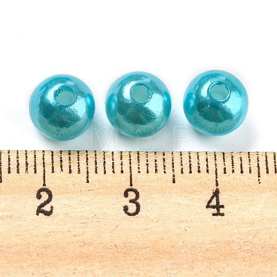 Imitation Pearl Acrylic Beads PL611-01-1