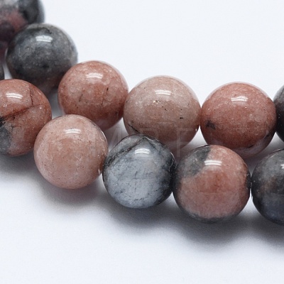Natural Gemstone Beads Strands G-K274-01-8mm-1
