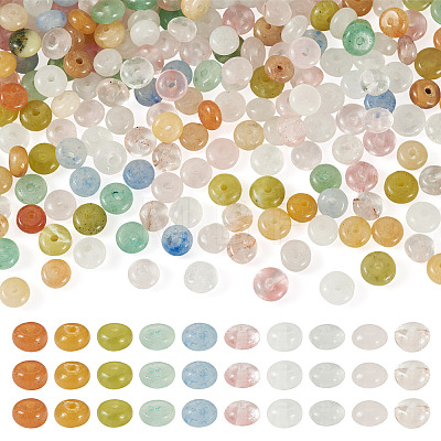 300Pcs 10 Styles Natural & Synthetic Mixed Gemstone Beads G-TA0003-09-1