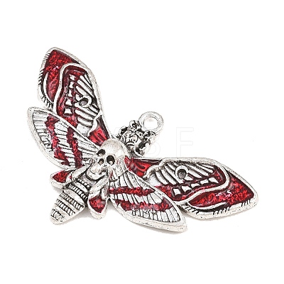 Halloween Tibetan Style Alloy Pendants FIND-B066-01F-AS-1