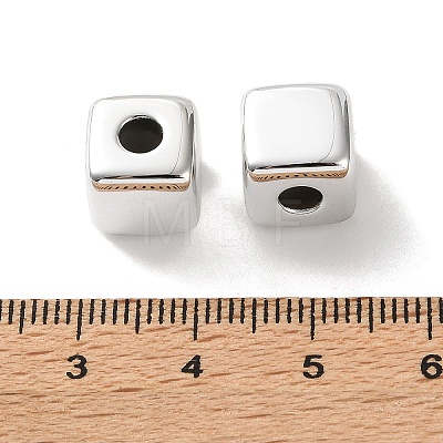 Plating Opaque Acrylic European Beads AC-CBAA26B-04B-1