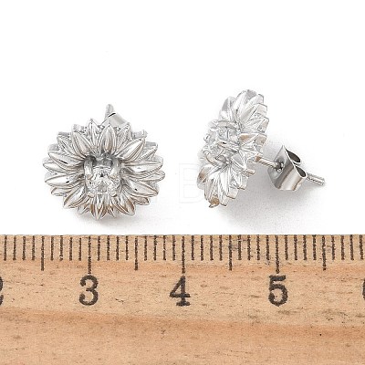 304 Stainless Steel Stud Earrings EJEW-R153-02P-1