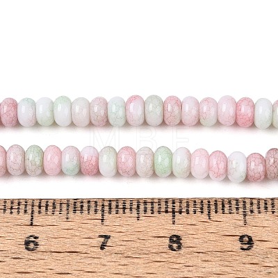 Ombre Effect Dyed Glass Beads Strands GLAA-T030-07A-02-1