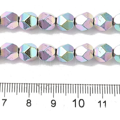 Baking Painted Synthetic Non-Magnetic Hematite Beads Strands G-I364-P01-02-1