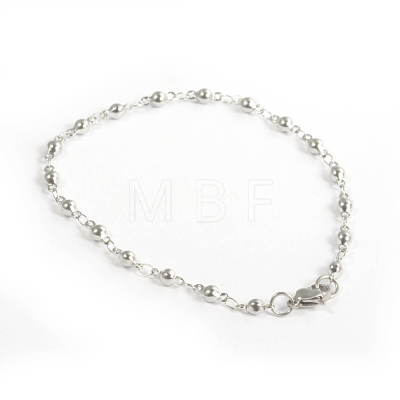 304 Stainless Steel Bracelets X-BJEW-D418-06-1