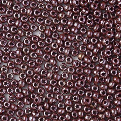 8/0 Czech Opaque Glass Seed Beads SEED-N004-003A-14-1