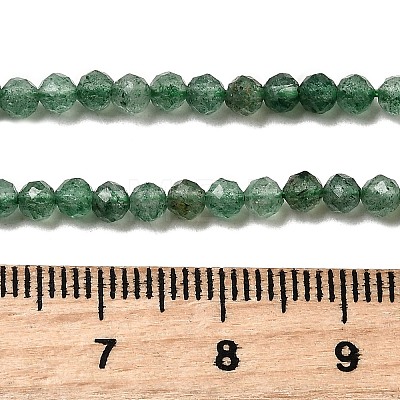 Natural Green Strawberry Quartz Beads Strands G-D340-A03-3mm-1
