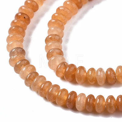 Natural Red Aventurine Beads Strands G-S366-126-1