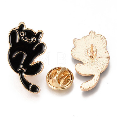 Alloy Enamel Brooches JEWB-N006-064-NR-1