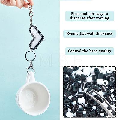 PE DIY Melty Beads Fuse Beads Refills DIY-NB0004-40-1