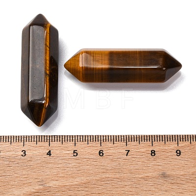 Natural Tiger Eye Double Terminated Points G-C153-01E-1