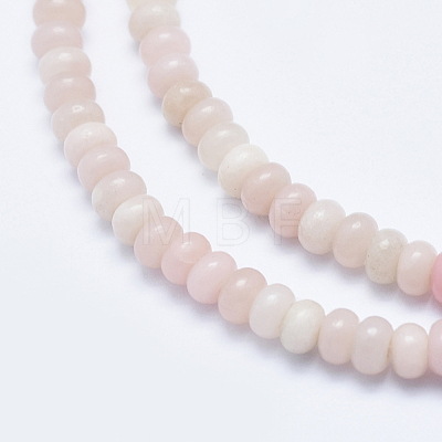 Natural Pink Opal Beads Strands G-E444-29-4mm-1