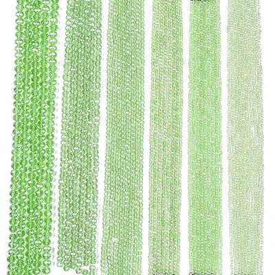 Electroplate Glass Beads Strands EGLA-A044-T1mm-A09-1