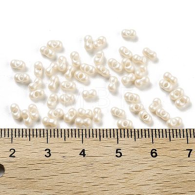 Opaque Colours Glass Seed Beads SEED-A033-06M-1