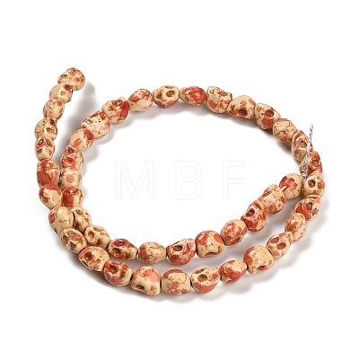Synthetic Turquoise Beads Strands TURQ-F019-02H-1