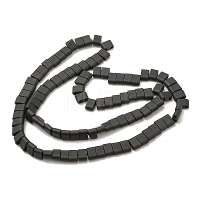 Electroplated Non-magnetic Synthetic Hematite Beads Strands G-C106-B01-14B-1