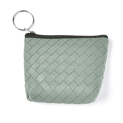 Rhombus Textured PU Leather Wallets AJEW-N003-15-1