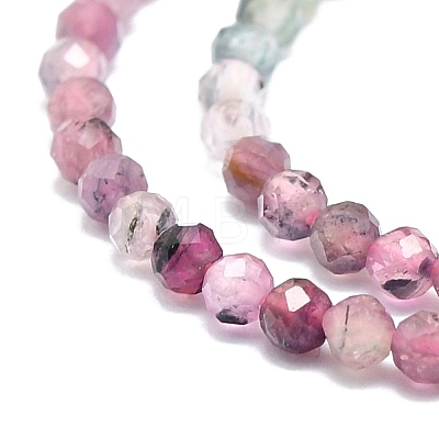 Natural Tourmaline Beads Strands G-P457-A01-02-1