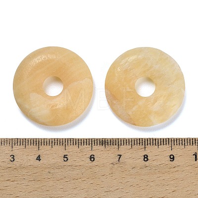 Natural Yellow Jade Pendants G-F831-A06-1
