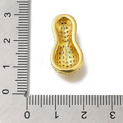 Brass with Cubic Zirconia Pendant X-KK-Q818-02I-G-1