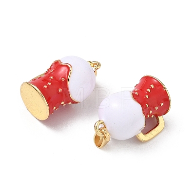 Brass Enamel Pendants KK-F924-09G-01-1