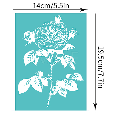 Self-Adhesive Silk Screen Printing Stencil DIY-WH0337-073-1