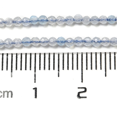 Natural Aquamarine Beads Strands G-A097-A17-01-1