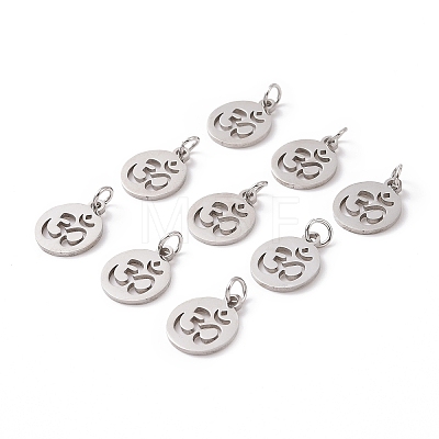 Non-Tarnish 304 Stainless Steel Charms LS-STAS-Q201-T446S-1