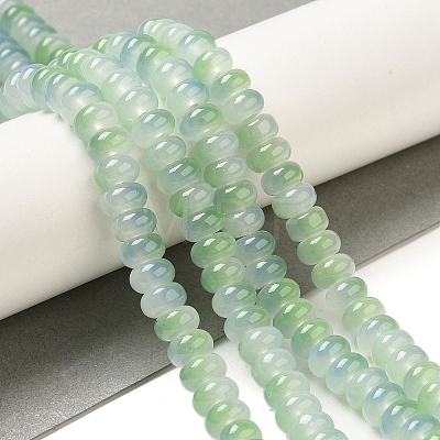 Baking Paint Glass Beads Strands DGLA-C003-01J-1