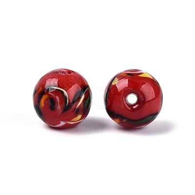 Handmade Lampwork Beads LAMP-Q039-05E-1
