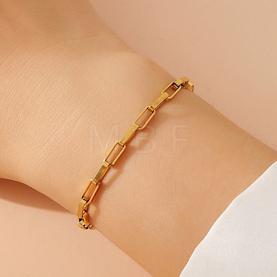 Stainless Steel Chain Bracelets PW-WGA1A25-01-1