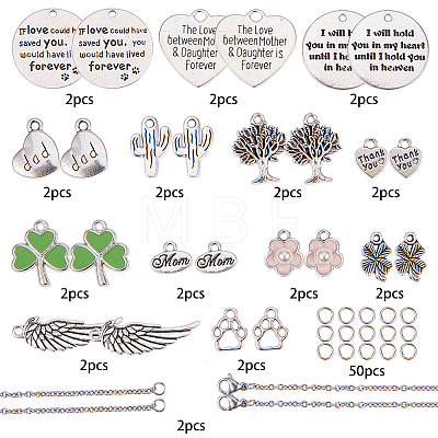 SUNNYCLUE DIY Necklace and Bracelet Setting DIY-SC0006-21-1