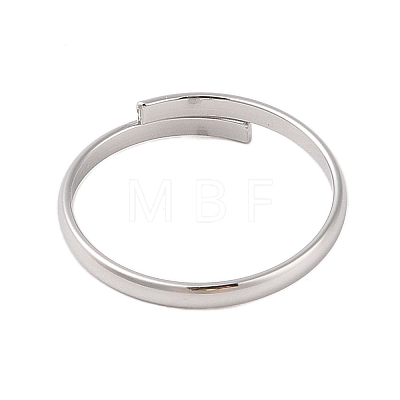 Non-Tarnish 304 Stainless Steel Plain Band Rings STAS-S125-13P-1