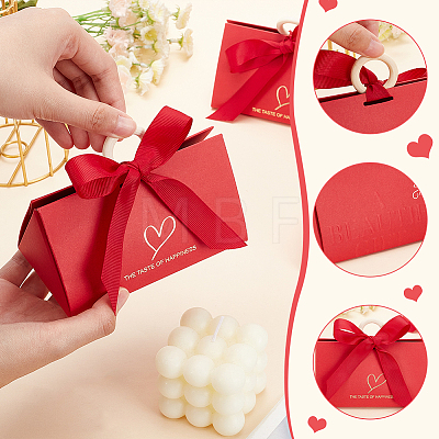 Handbag Shape Candy Packaging Box CON-WH0086-039B-1