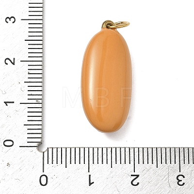 304 Stainless Steel Hot Dog Shape Enamel Pendants LS-ENAM-I086-01-1