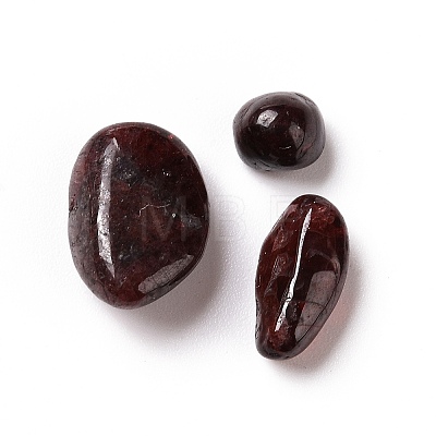 Natural Garnet Chip Beads G-O103-15H-1