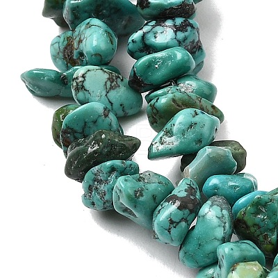 Natural HuBei Turquoise Bead Strands G-H345-A01-09-1