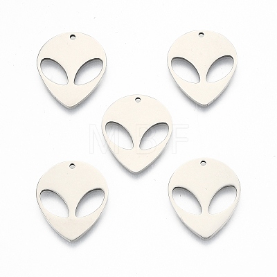 201 Stainless Steel Pendants Ion Plating(IP) X-STAS-N098-117P-1