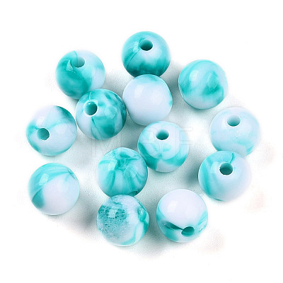 Opaque Acrylic Beads SACR-R853-8mm-213-1
