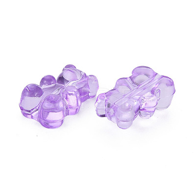 Transparent Acrylic Beads TACR-N012-001A-1