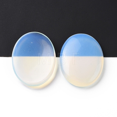 Oval Opalite Thumb Worry Stone for Anxiety Therapy G-P486-03D-1
