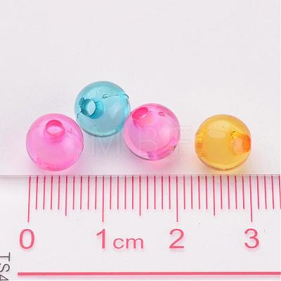 Transparent Acrylic Beads TACR-S092-8mm-M-1