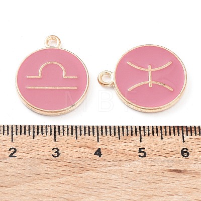 Alloy Enamel Pendants ENAM-S124-01A-03-1